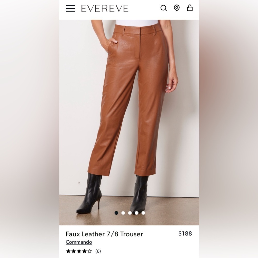Commando Faux Leather Trouse
$188 size M